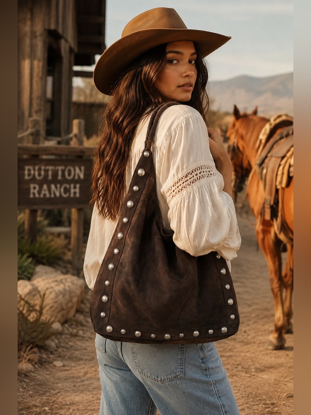 Free People See You Soon Studded NWT